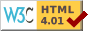 Valid HTML 4.01 Transitional